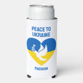 Aangepaste naam en tekstvrede voor Oekraïne (Seltzer Voorkant)