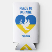 Aangepaste naam en tekstvrede voor Oekraïne (Achterkant)