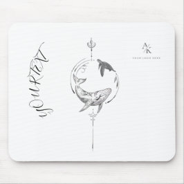 Aangepaste naam esthetisch kunstwerk muismat