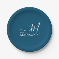 Aangepaste naam familie van Navy Blue Signature