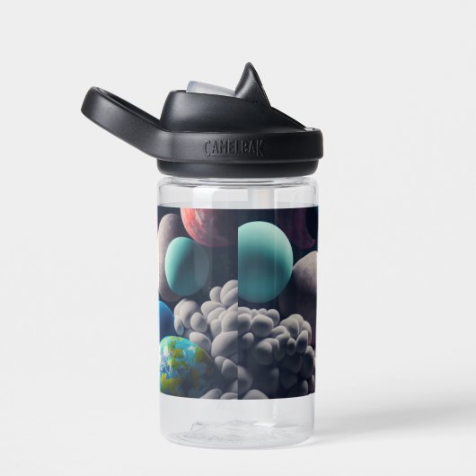 Aangepaste naam Fantasy Space Kind Waterfles (Rechts)