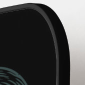 Aangepaste naam "Fight the Dead" Zombie Pickleball Paddle (Links Detail)