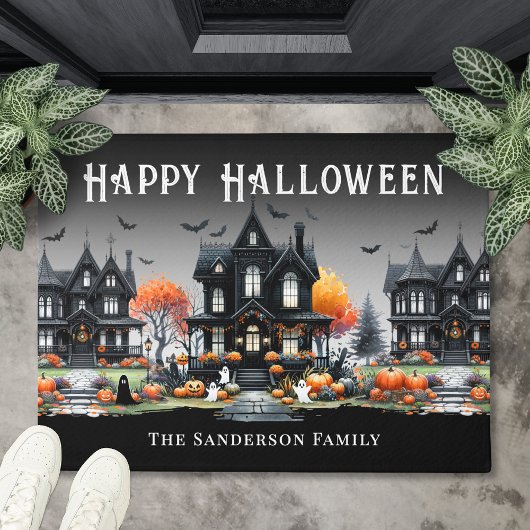 Aangepaste naam Fijne Halloween Deurmat