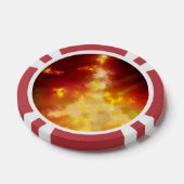 Aangepaste naam Flame Poker Chips (Enkel)