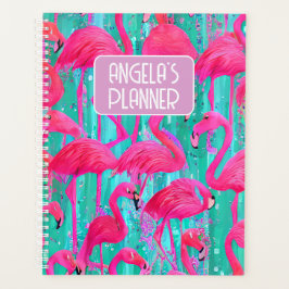 Aangepaste naam Flamingo-planner Planner