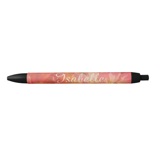 Aangepaste naam Floral Pen (Voorkant)