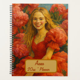 Aangepaste naam Floral Planner