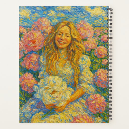 Aangepaste naam Floral Planner (Achterkant)