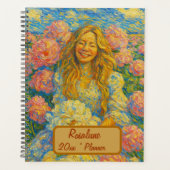 Aangepaste naam Floral Planner (Voorkant)