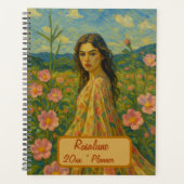 Aangepaste naam Floral Planner (Voorkant)