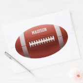 Aangepaste naam Football stickers (Envelop)