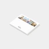 Aangepaste naam foto foto-collage post-it® notes (Schuin)