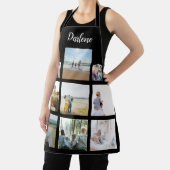 Aangepaste naam foto foto-collage schort (Insitu)