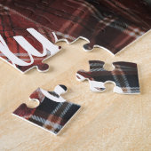 Aangepaste naam foto foto monogram legpuzzel (Zijkant)