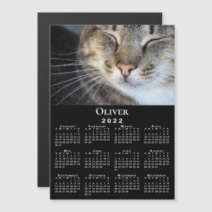 Aangepaste naam fotokalender voor huisdieren 2022