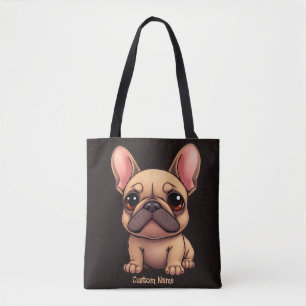 Aangepaste Naam Franse Bulldog Huisdier Hond Dier Draagtas