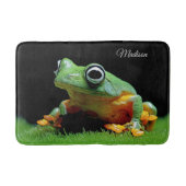 Aangepaste naam Frog Bath Mat (Voorkant)