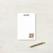 Aangepaste naam Fun Pop stripboek Post-it® Notes (Op bureau)