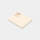 Aangepaste naam Fun Sperwer Vogel Natuur Kunst Post-it® Notes (Schuin)