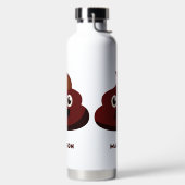 Aangepaste naam Funny POOP Waterfles (Links)