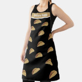 Aangepaste naam Funny Taco Schort (Insitu)