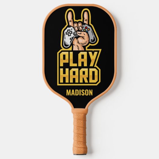 Aangepaste naam Gamer Pickleball Paddle (Voorkant)