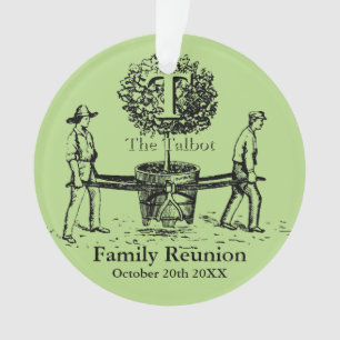 Aangepaste naam Gardeners Family Reunion ornament