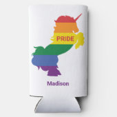 Aangepaste naam Gay Unicorn (Achterkant)