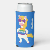 Aangepaste naam Gay Unicorn (Seltzer Voorkant)