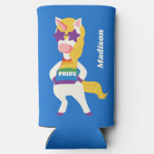 Aangepaste naam Gay Unicorn (Achterkant)