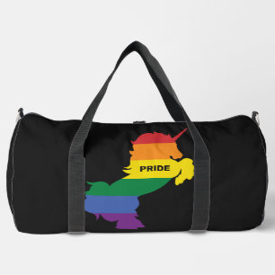 Aangepaste naam Gay Unicorn Plunjezak
