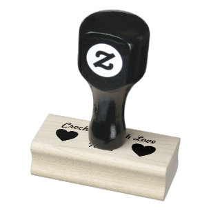 Aangepaste naam Geavanceerd met liefdesstempel Rubberstempel