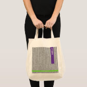 Aangepaste naam | Gepersonaliseerd Tote Bag (Voorkant (product))