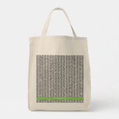 Aangepaste naam | Gepersonaliseerd Tote Bag (Achterkant)