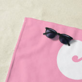 Aangepaste naam Gepersonaliseerde Pool Verjaardag  Strandlaken (In situ)