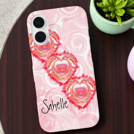 Aangepaste Naam Gescheurde Hart Case-Mate iPhone Case