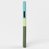 Aangepaste naam Gestreepte telefoongevallen Case-Mate iPhone Case (Achterkant/rechts)