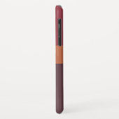 Aangepaste naam Gestreepte telefoongevallen Case-Mate iPhone Case (Achterkant/links)