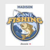 Aangepaste naam Gevist Sticker (Vel)