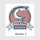 Aangepaste naam GEVIST Sticker (Vel)