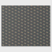 Aangepaste naam, Geweldige volumeregeling Cadeaupapier (Vlak)