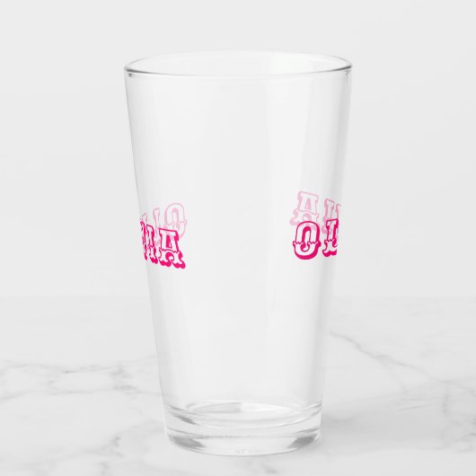 Aangepaste naam glas (Links)