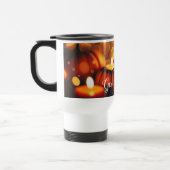 Aangepaste naam Glowing Pumpkins Autumnal Bokeh Ef Reisbeker (Links)
