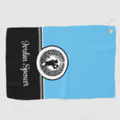 Aangepaste Naam Golf Handdoek (Horizontaal)