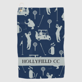 AANGEPASTE NAAM GOLFBAAN HANDDOEK