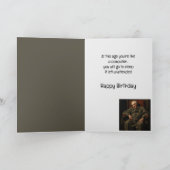Aangepaste naam Grappige verjaardag zoals computer Kaart (Binnen)