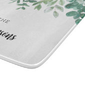 Aangepaste naam Greenery Snijplank (Hoek)