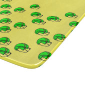 Aangepaste naam groen footballs helm geel snijplank (Hoek)