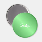 Aangepaste naam groen verloop magneet (Voorkant / Achterkant)