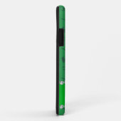 Aangepaste naam groene afbeelding skating Case-Mate iPhone case (Achterkant/rechts)
